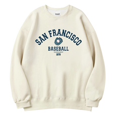 The Team San Francisco Oversize 特級雙面布大學T