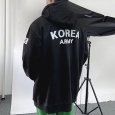 The Team 特厚雙面棉 大尺碼 ROKA 連帽拉鍊外套