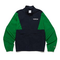 챔피온 남녀공용 US 스포츠웨어 우븐 쿼터 집 풀오버