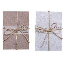 OLIVEPARTY 日常生活感性復古手帳裝飾背景紙便條紙 2款 x 15p 套組, 灰色, 棕色, 2套