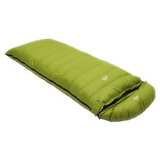 鵝絨睡袋 鵝毛 超輕量 車宿 露營 冬季 軍隊 軍用 冬天 保暖 3000g, 綠色, 1個