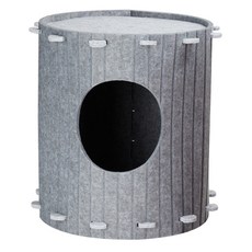 NEOZZANG 貓咪罐頭躲貓貓屋, 1個, 水泥灰色