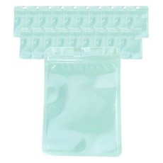 지앤와이 파스텔 선물포장 미니 지퍼백, 민트, 20개