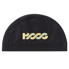 成人修身網狀泳帽 SNM50, 1個, 黑色(SNM506)