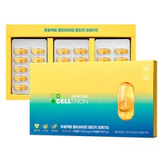 CELLTRION Inner Lab 雙效綜合維他命 rTG Omega-3 禮盒組 108.9g, 1個, 90錠