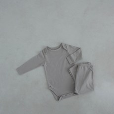 PEEKABOO 幼兒莫代爾長袖包屁衣+長褲套裝