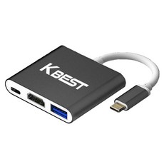 KBEST USB3.0 Type-C PD充電轉接頭 轉換器 多埠, 1個, mi300