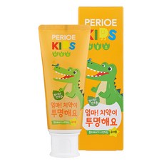 페리오 키즈 저불소 엄마 치약이 투명해요 스텝2 치약 민트향, 1개