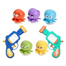 Kizus 章魚射擊水槍組, 混合顏色, 1套