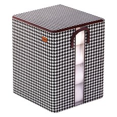 Joinmade 大型大容量棉被衣物整理收納儲物箱 附窗型, 單一顏色, 110L, 1個