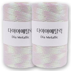 Dia Metallic 編織線, 111 極光色, 2個