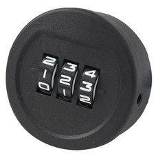 DOTO 서랍잠금 비밀번호 자물쇠 블랙 20mm, 1개
