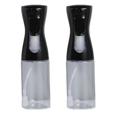 고압 안개 스프레이 분무기 500ml, 블랙, 2개