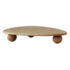 木碗托盤, 棕色