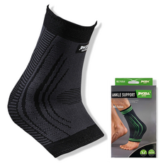 징바 배곧스포츠 멀티 발목보호대, 블랙, 1개