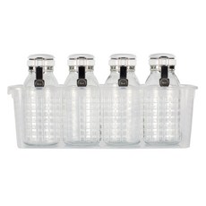 실리쿡 양념병 4p + 트레이 세트, 500ml, 1세트