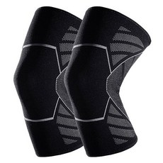 위즈맥스스포츠 올라운드 무릎보호대, 2개, 블랙