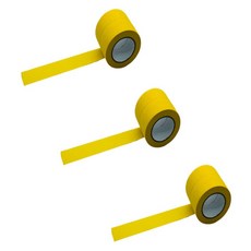 만들하비 彩色紙膠帶 1cm x 13m, 黃色, 6個