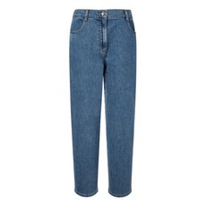 DAKS 女款水洗後鬆緊帶寬鬆版型牛仔褲 DLPA4C711