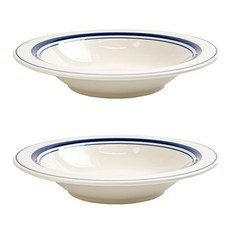 Daily圓形餐碗 2號, 雪藍色, 2個