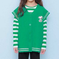 ILoveJ 男女通用 P Peanuts 簡潔針織背心