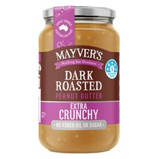 MayverS 99.3%深焙滑順烤花生醬, 1罐, 375g