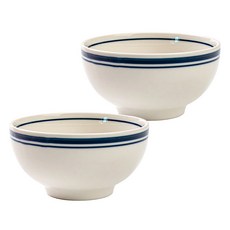 카네수즈 데일리 보울 국대접 국그릇, 스노우블루, 2개