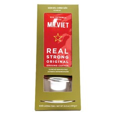 미스터비엣 리얼 스트롱 오리지널 분쇄원두 + 커피핀, 핸드드립, 250g, 1세트
