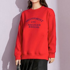 루나걸 여성용 어치브 라운드 맨투맨 L24FT073004