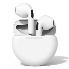모즈온 무선 블루투스 이어폰, TEM-TWS-i12(Pro6), 화이트