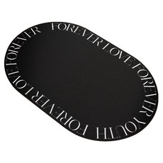 원이네 모던 무드 규조토 발매트, 레터링프레임블랙