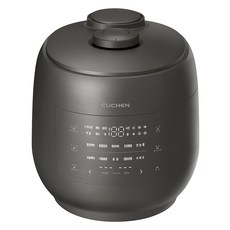 [10%回饋家電] Cuchen Grain 雙壓IH電子壓力鍋 6人份, 黑銀色, CRT-UPDS0670B