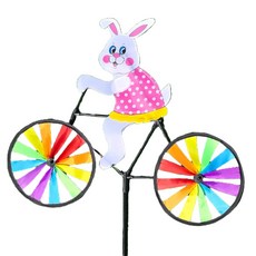 파티공구 자전거 바람개비 토끼, 혼합색상, 1개