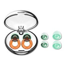 Skawiz 圓形矽膠耳塞 2號, 1個, 1入