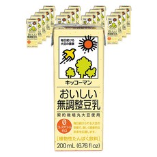 龜甲萬 無加糖豆漿, 18個, 200ml