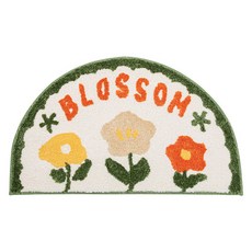 길그리 반원 플라워 발매트, 07 F007