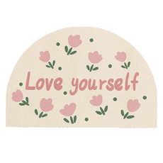 GILGRI 半圓花朵地墊, 03 F003