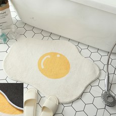 길그리 포근 발매트, 03 계란 부직포, 1개