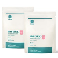 godsungby 小蘇打多功能清潔劑 補充包, 1kg, 2個