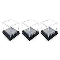 MONTERO 棒球簽名球收納盒, 透明, 3個