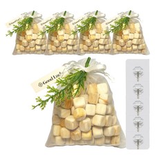 比斯特 Good Luck 撞球桿袋用扁柏方塊香囊 50g, 混合顏色, 5個