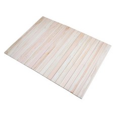 Treetore 檜木原木可折疊浴缸蓋, 1個, 原木