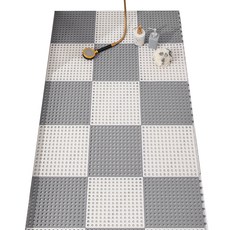 Make Mine 多用途防滑墊 白色 7入 + 灰色 8入 組, 白色, 灰色, 1套