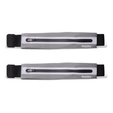 sprinting 輕薄跑步腰帶, 波頓灰, 2套