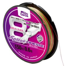 아부가르시아 에기시스 피네스 에깅 8합사 낚시줄, 핑크 + 라이트그린 + 화이트, 1개