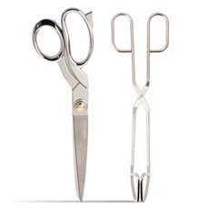 BESTHEIM 大師級不鏽鋼廚房剪刀 + 三段式料理夾組, 銀色, 1套