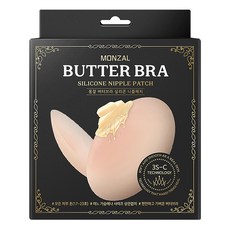 몽잘 버터브라 실리콘 니플패치 노글루 8.5cm 2p, 1개