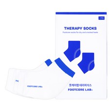 풋케어랩 테라피삭스 보습양말, 2개입, 1개