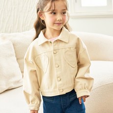 Bebezoo 女童愛心口袋夾克