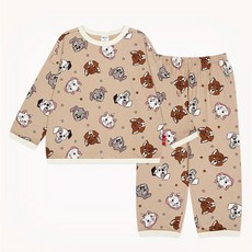 mollimelli friends 幼童迪士尼貓與狗閃亮居家服套裝